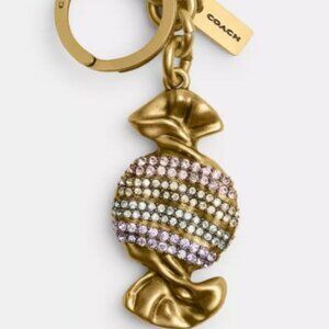 Coach Candy Bag Charm With Coach Gift Box & Charm Dust Bag